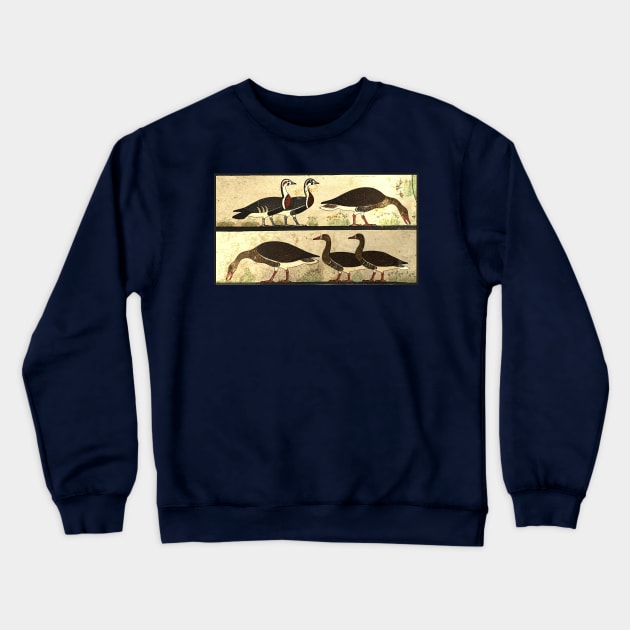 Egyptian geese Crewneck Sweatshirt by Mosaicblues